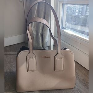 Marc Jacobs Beige Leather Tote Bag